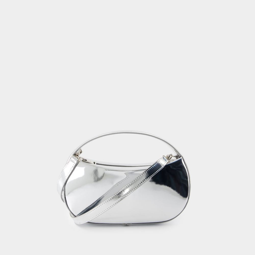 Coperni Mini Sound Swipe Crossbody - Synthetic - Silver