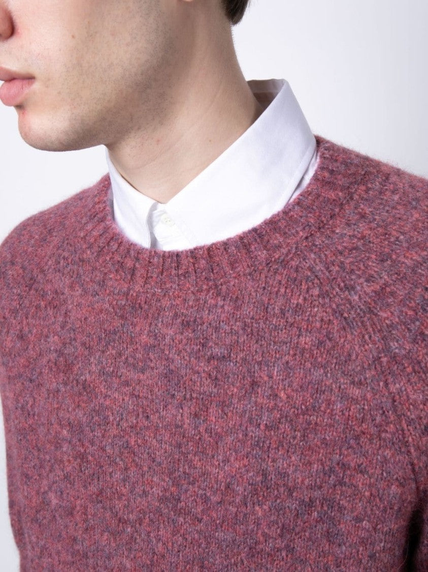 Brunello Cucinelli Crew Neck Knitwear With Blend Of Polyamide And Wool