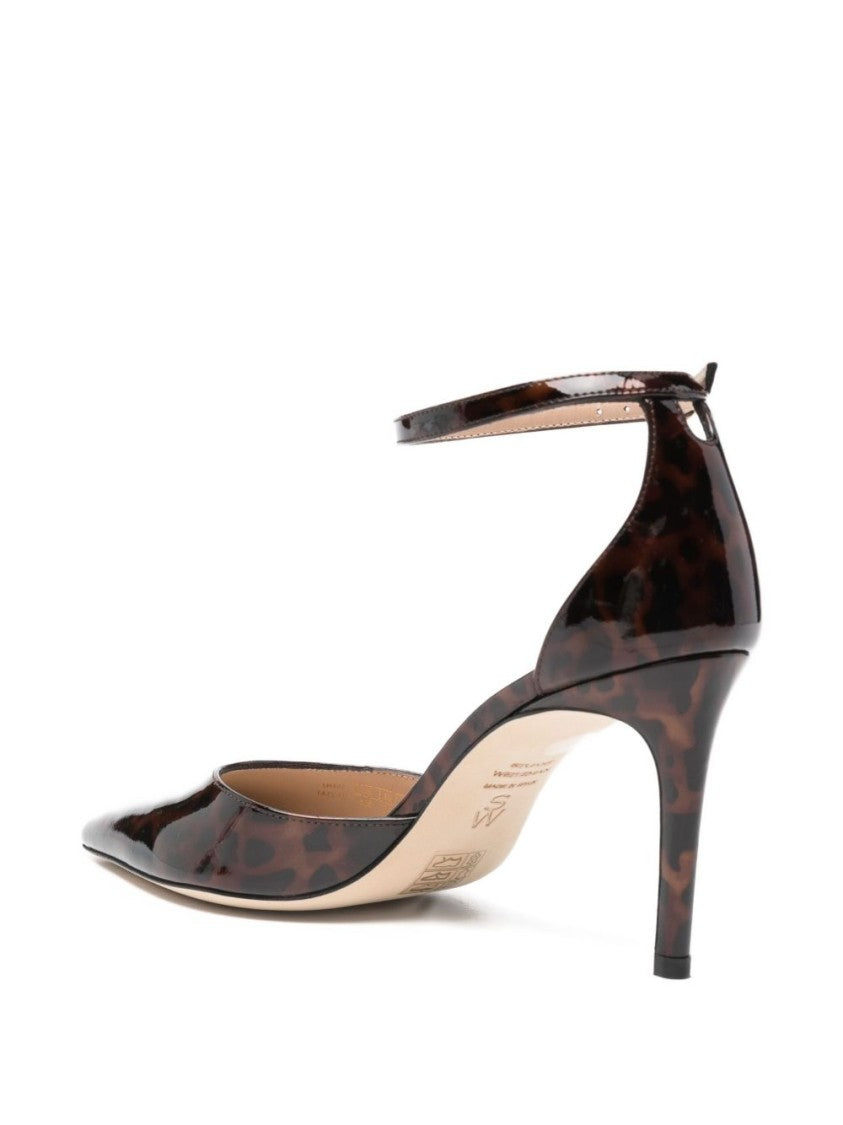 Stuart Weitzman Pointed-Toe Pumps With Leopard Print