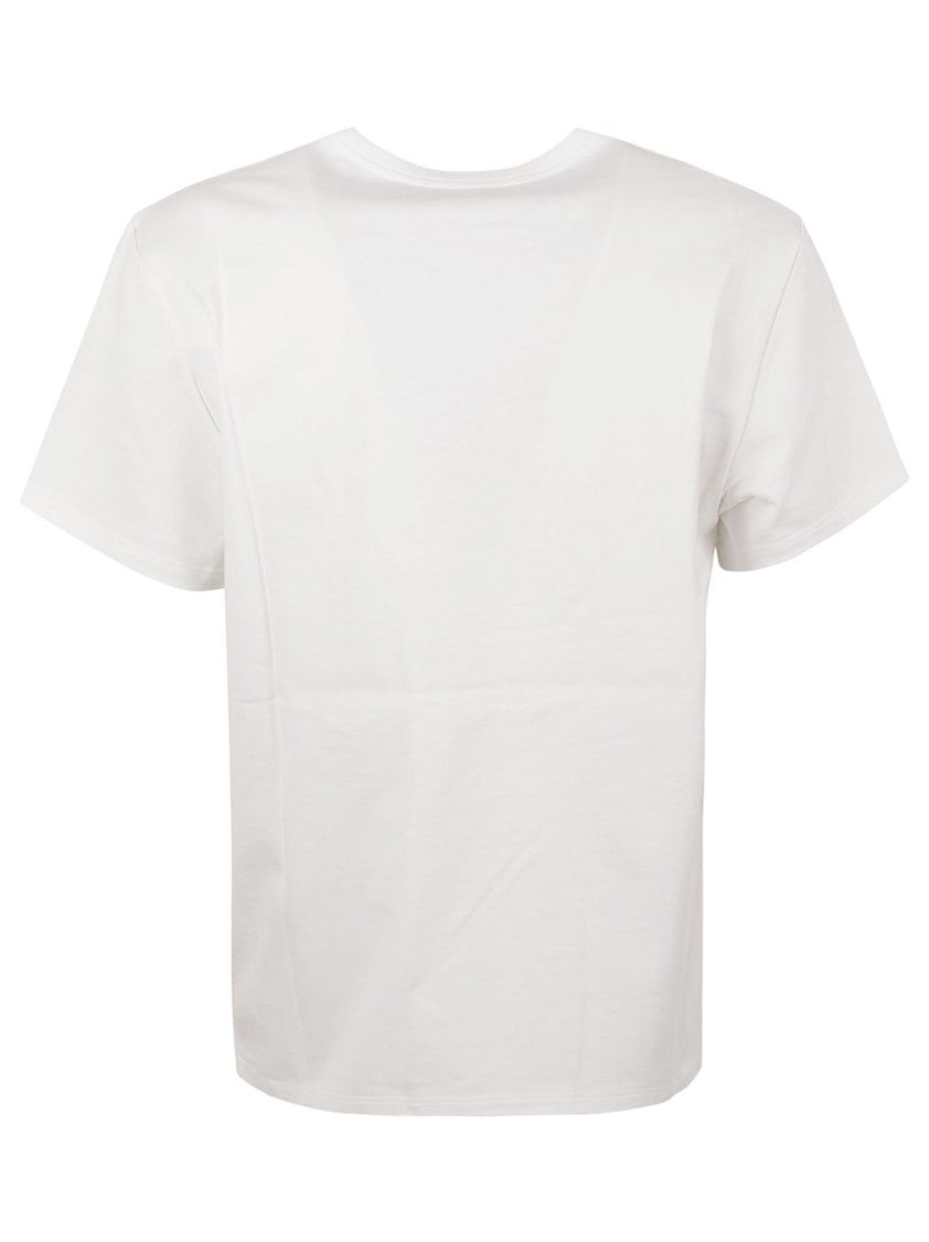 Alexander Mcqueen Classic Crew Neck T-Shirt With Embroidered Logo