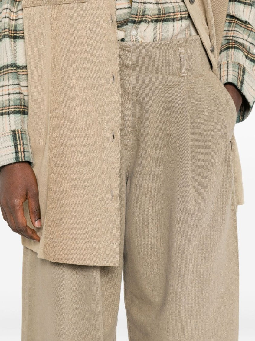 Golden Goose High-Waist Wide-Leg Golden Goose Trousers