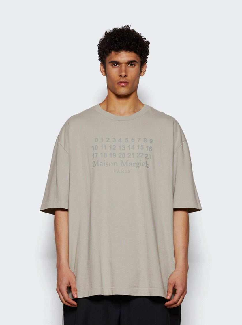 Maison Margiela Numeratic Logo Tee Grey