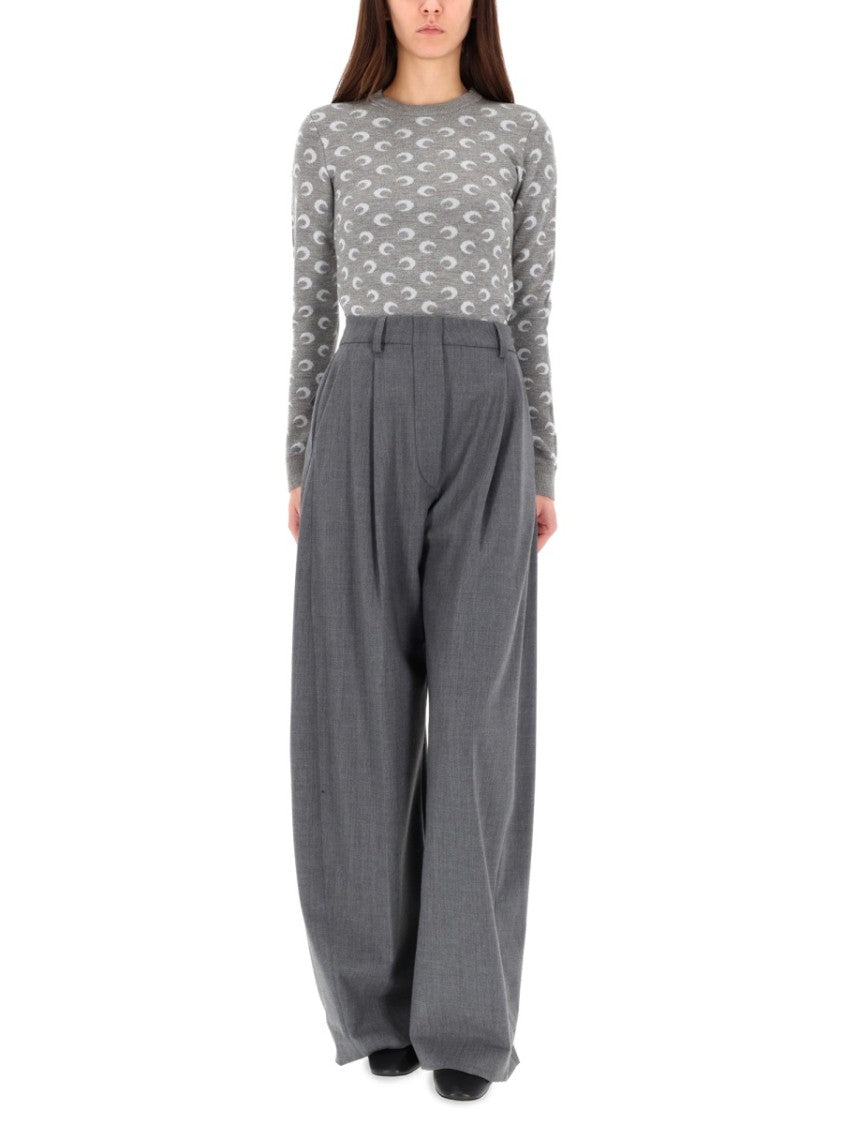 Marine Serre Moon Jacquard Sweater