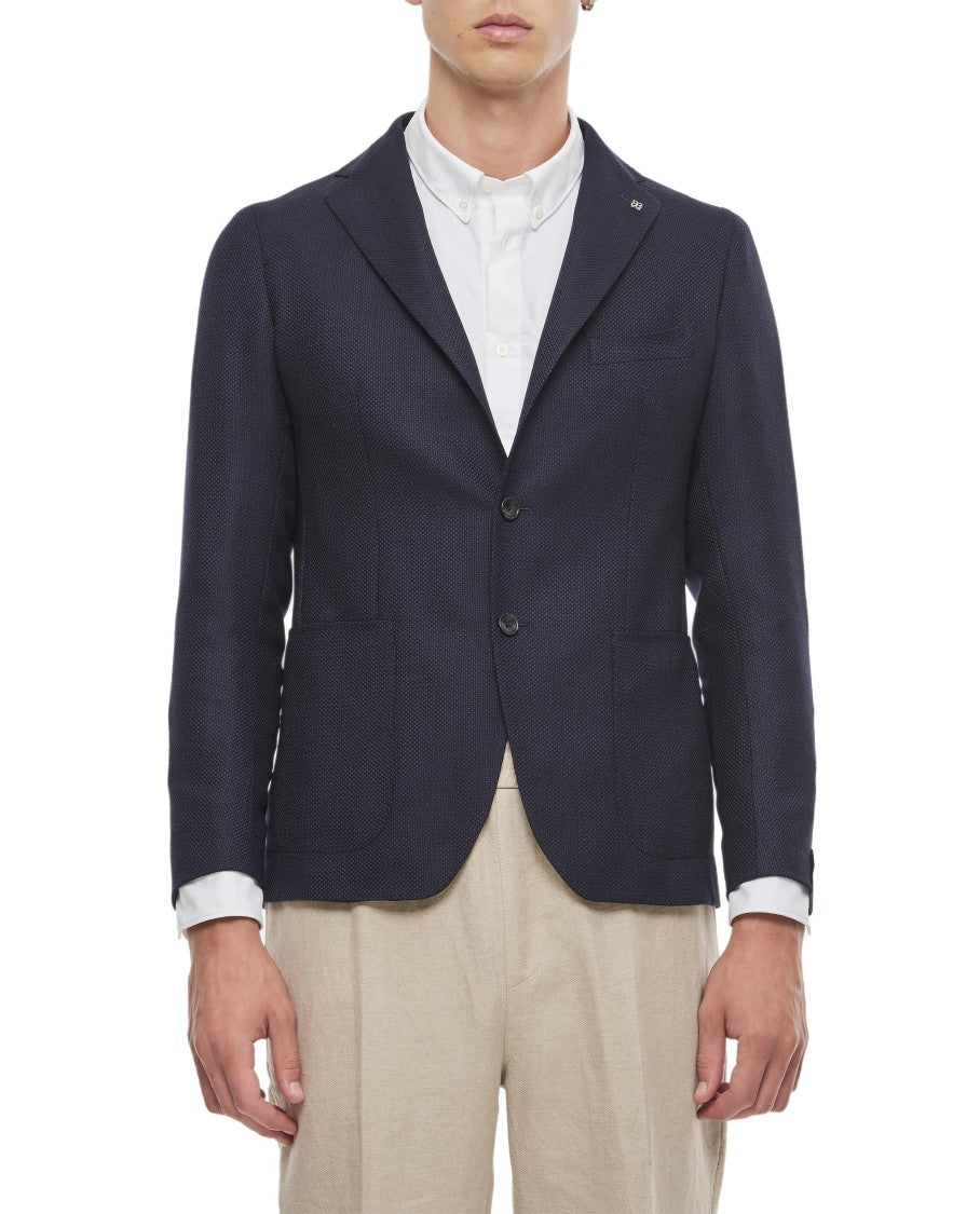 Tagliatore Monte Carlo Tailored Jacket With Structured Fit