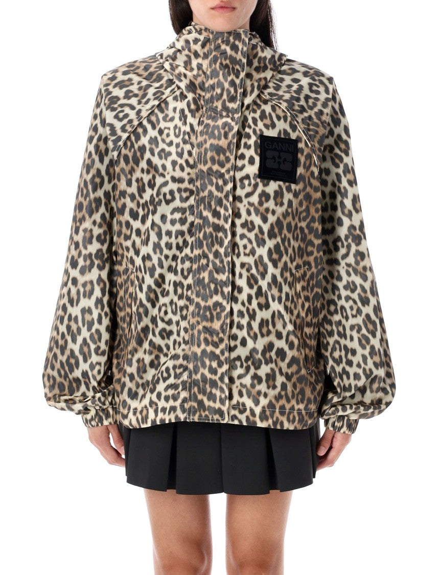 Ganni Nylon Jacket Leo