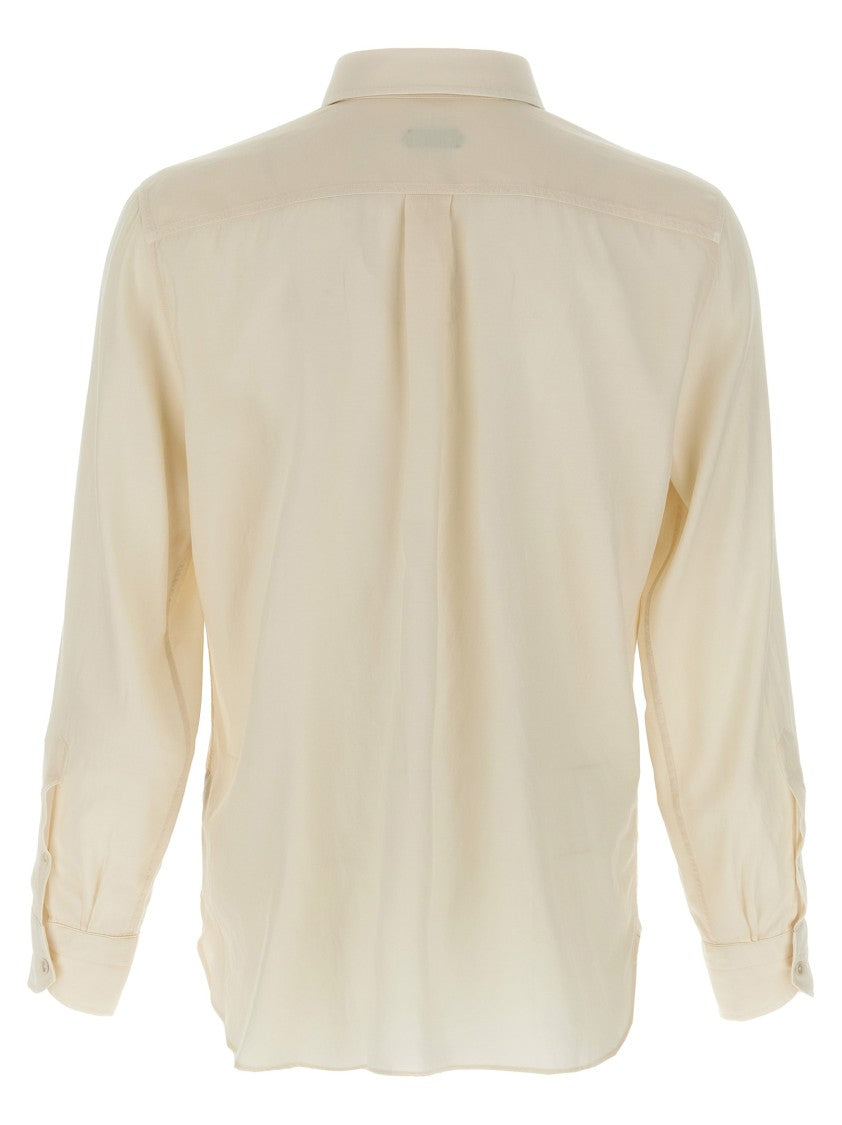 Tom Ford Twill Shirt With Military Fit