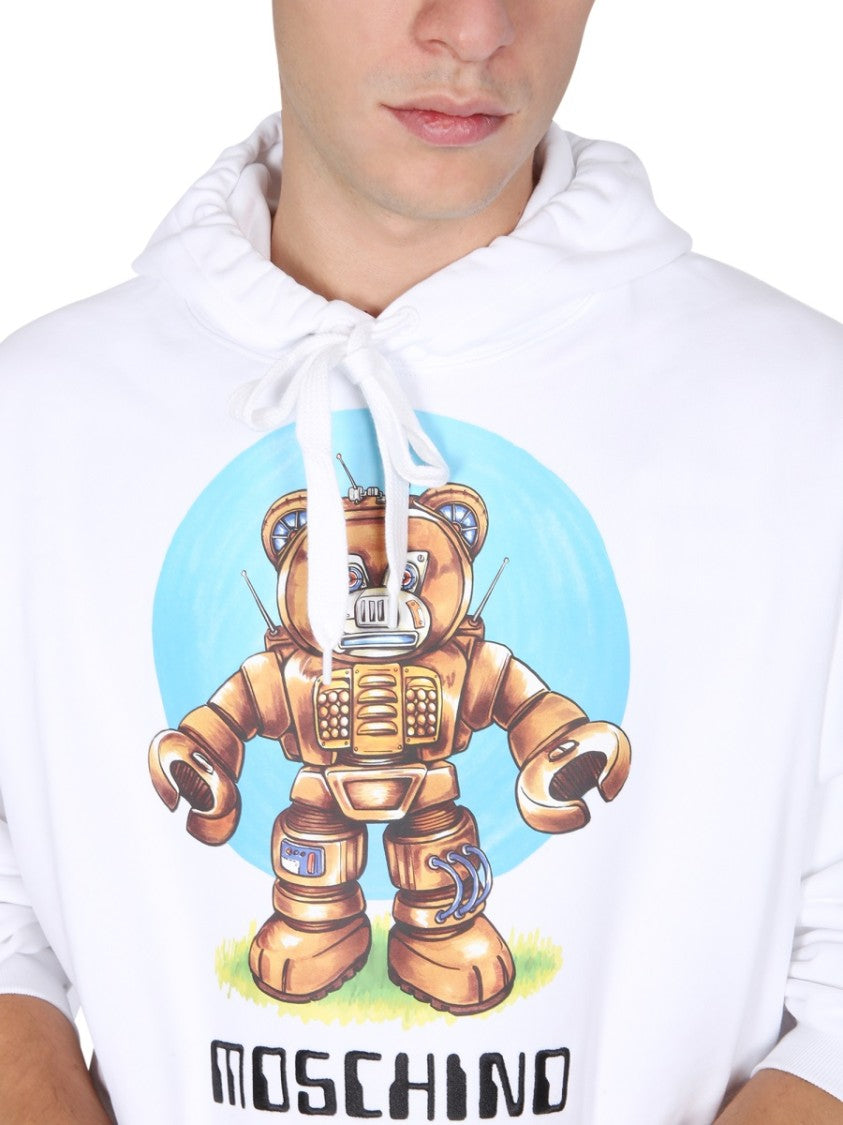 Moschino Teddy Print Sweatshirt