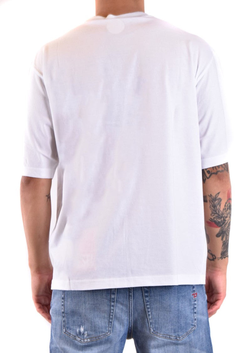 Dsquared2 White Cotton T-Shirt