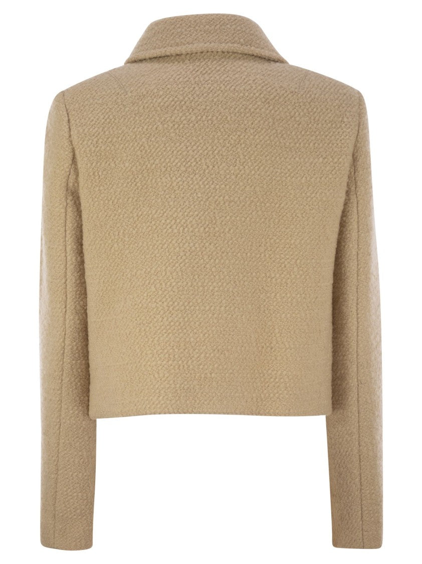 Fay 3-Hook Wool Jacket