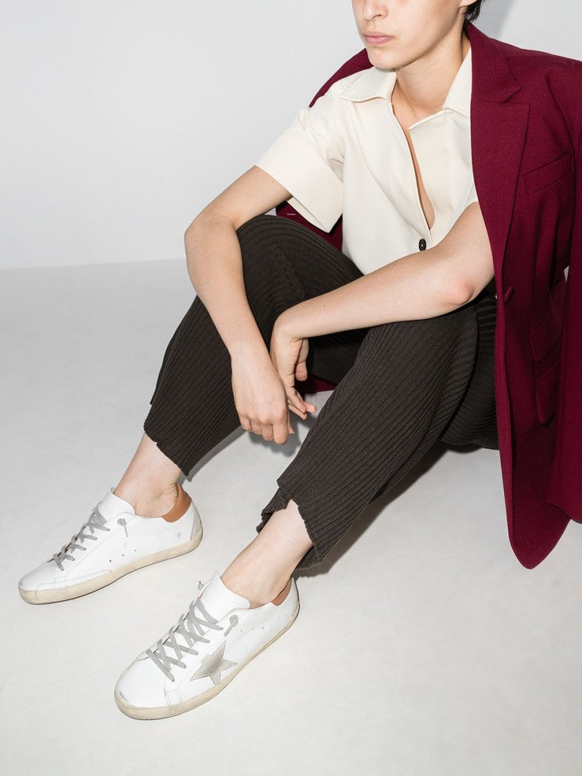 Golden Goose Super-Star Leather Low-Top Sneakers