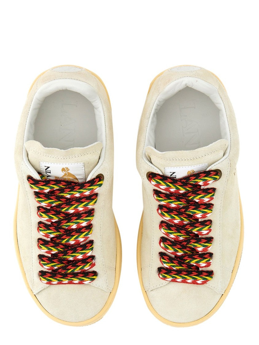 Lanvin Sneaker Cube With Soft Leather Upper