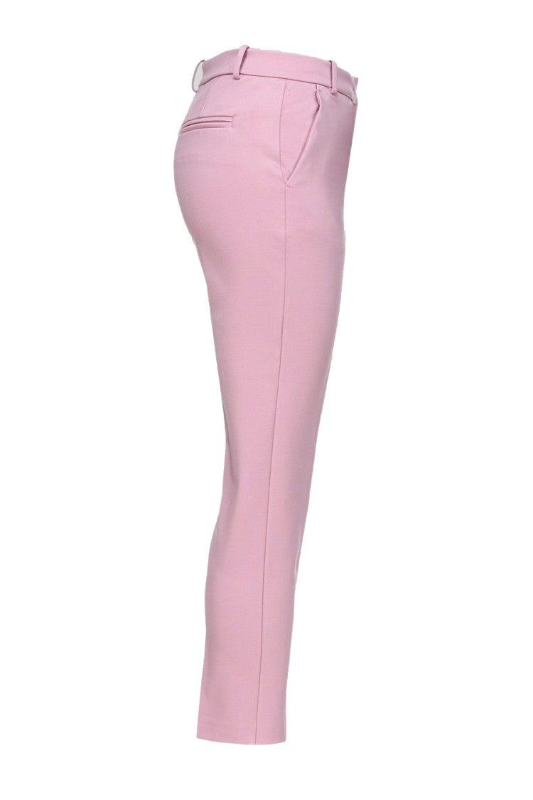 Pinko Tailored Trousers With Viscose Blend And Fit