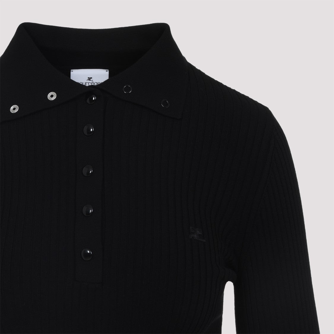 Courrèges Lightweight Viscose T-Shirt