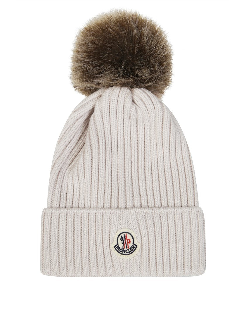 Moncler Ribbed Knit Beanie