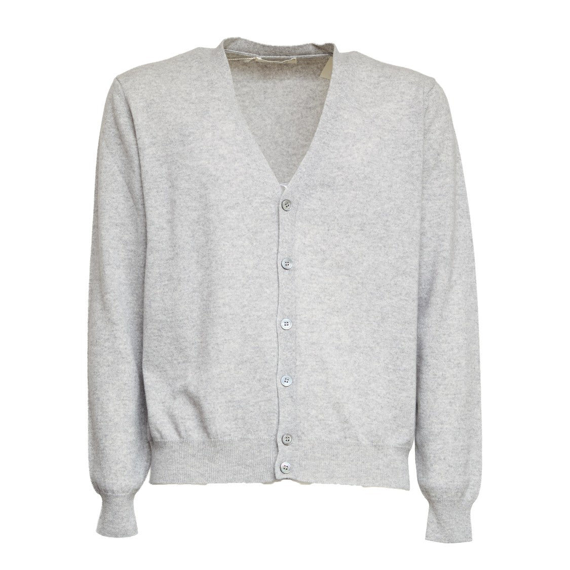 Filippo De Laurentiis Long-Sleeved Wool And Cashmere Cardigan With Button Closure