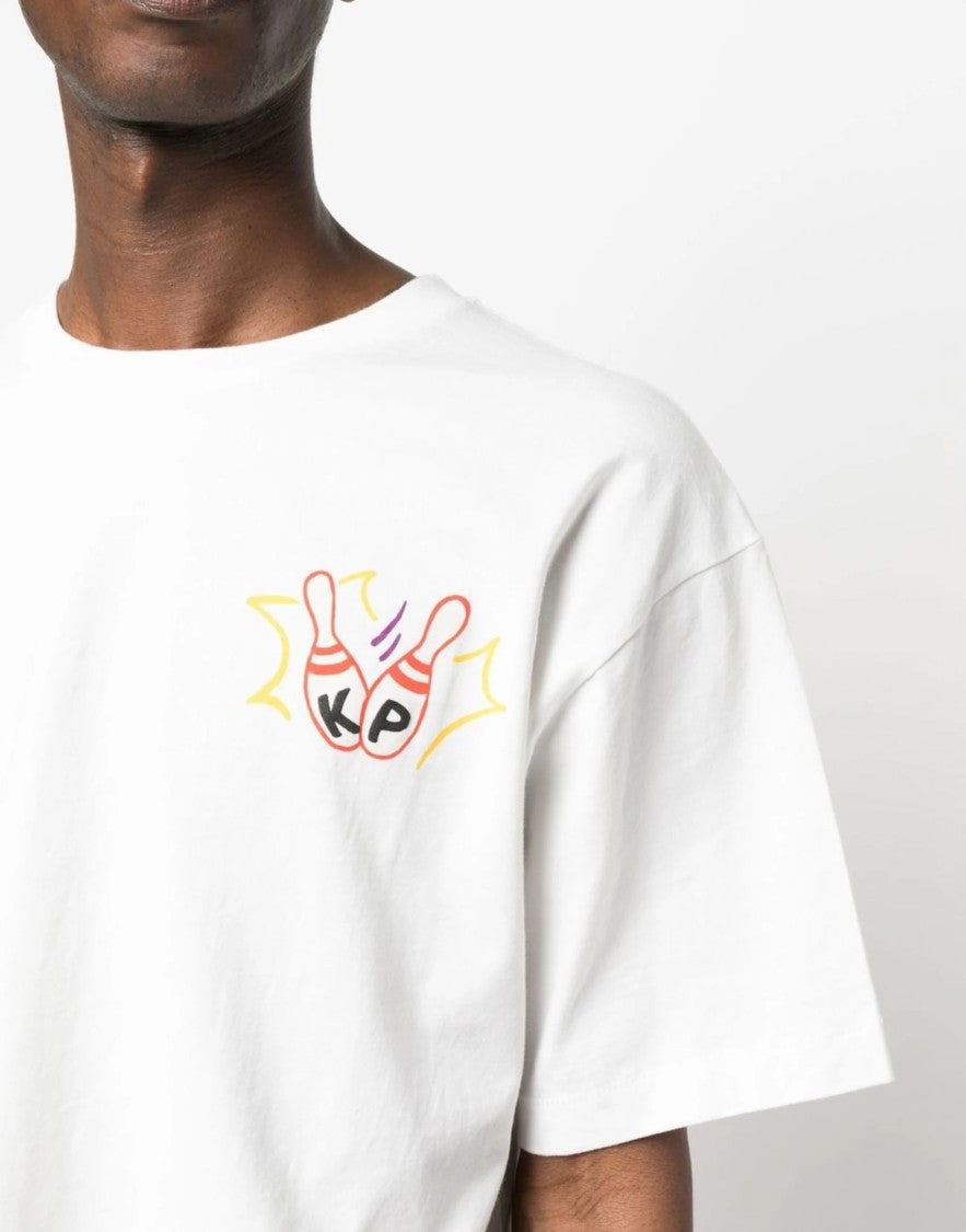 Kenzo Bowling Team Logo Oversize T-Shirt