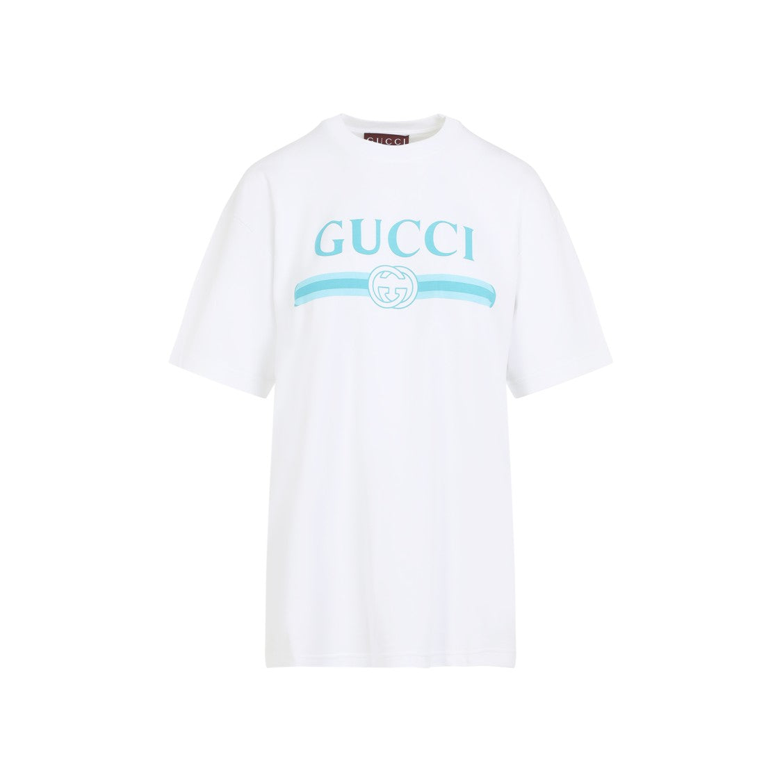 Gucci Oversized Cotton T-Shirt With Interlocking G Logo