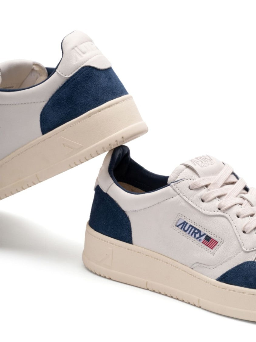 Autry White Medalist Sneakers
