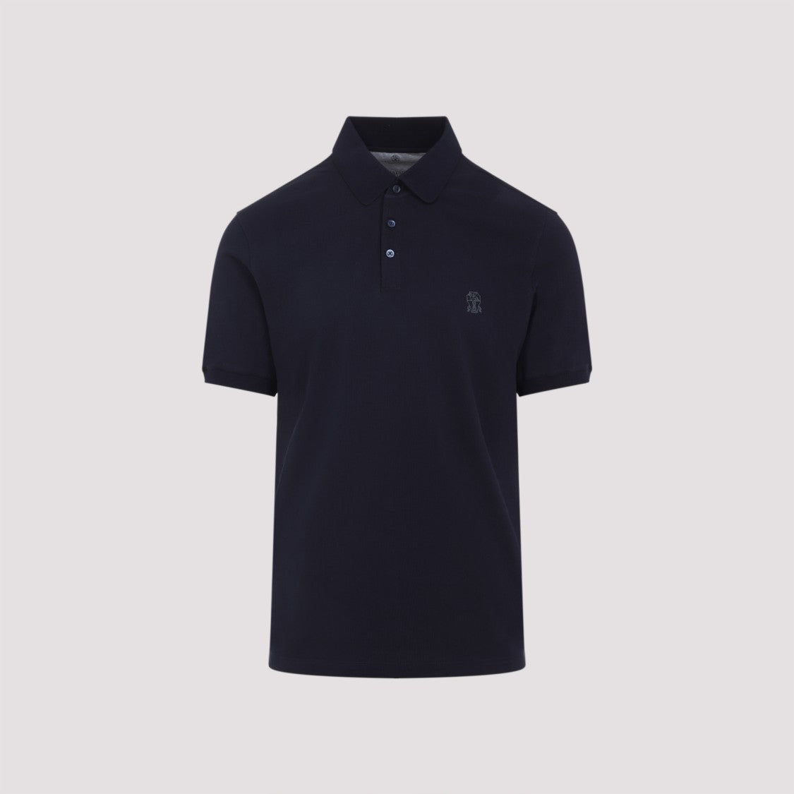 Brunello Cucinelli Cobalto Cotton Polo