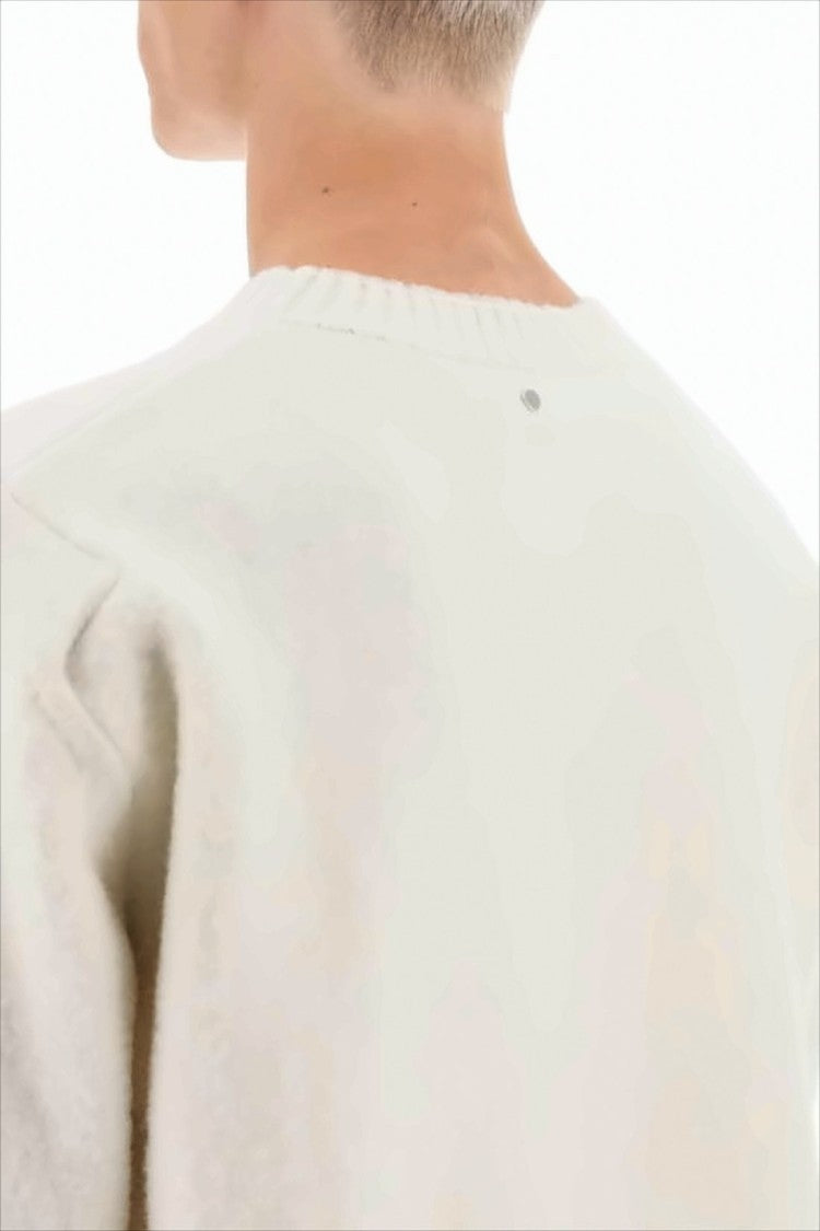 Oamc Relaxed-Fit Wool Sweater With Ribbed Details