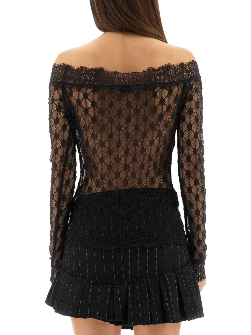 Isabel Marant Lace "Marlene" Top