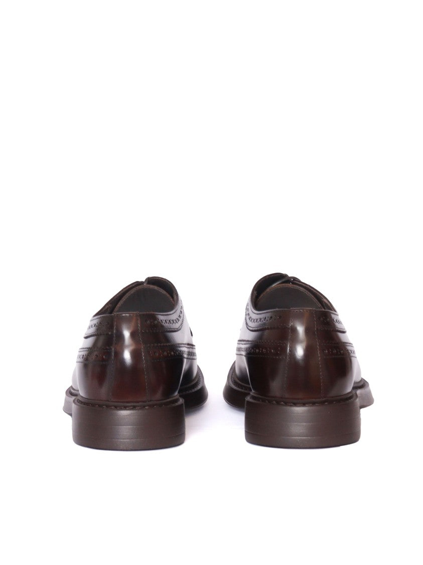 Doucal's Dovetail Derby (Gm) Horse Brown With Dark Brown Finish