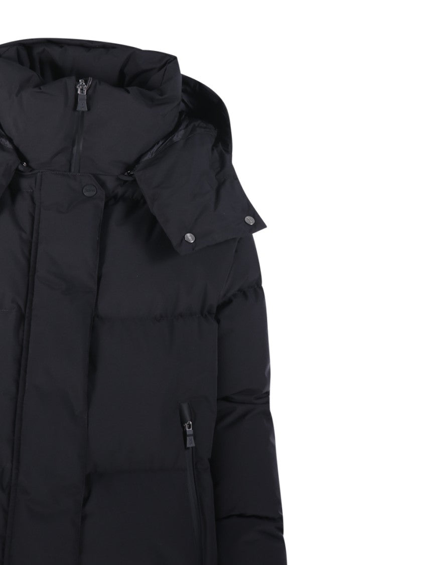 Herno Quilted Down Jacket With Detachable Hood