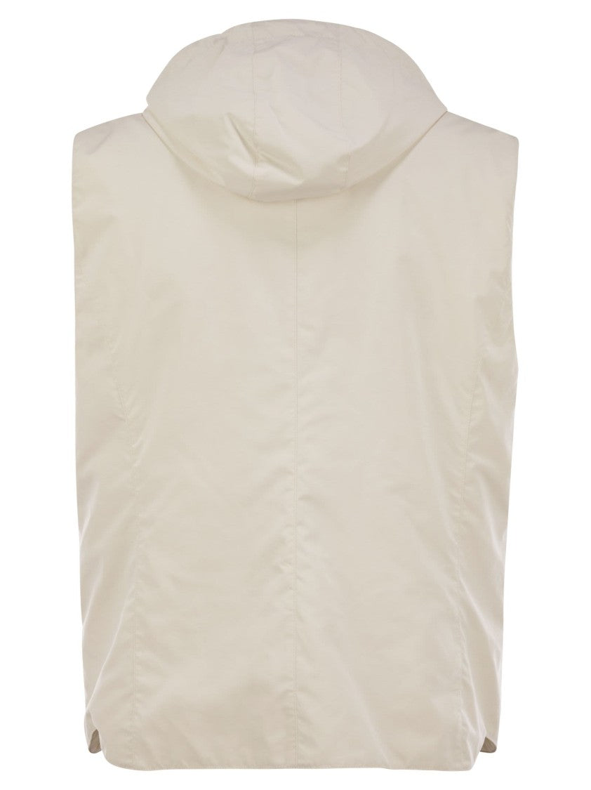 Brunello Cucinelli Water-Repellent Microfiber Vest