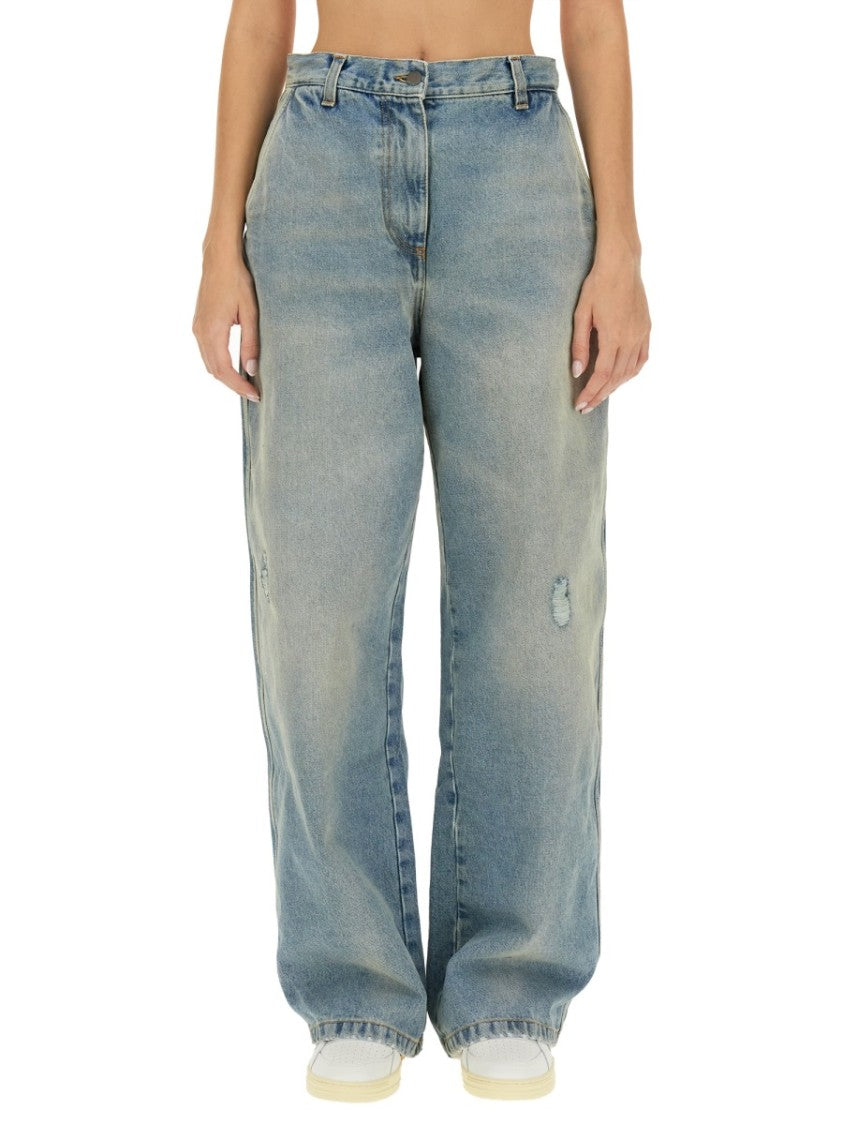 Palm Angels Paris Jeans Wide