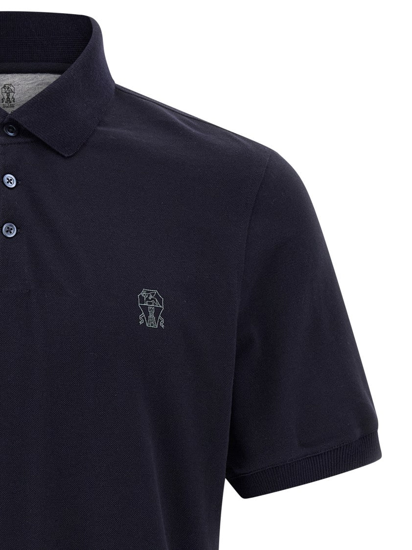 Brunello Cucinelli Piqué Polo Shirt