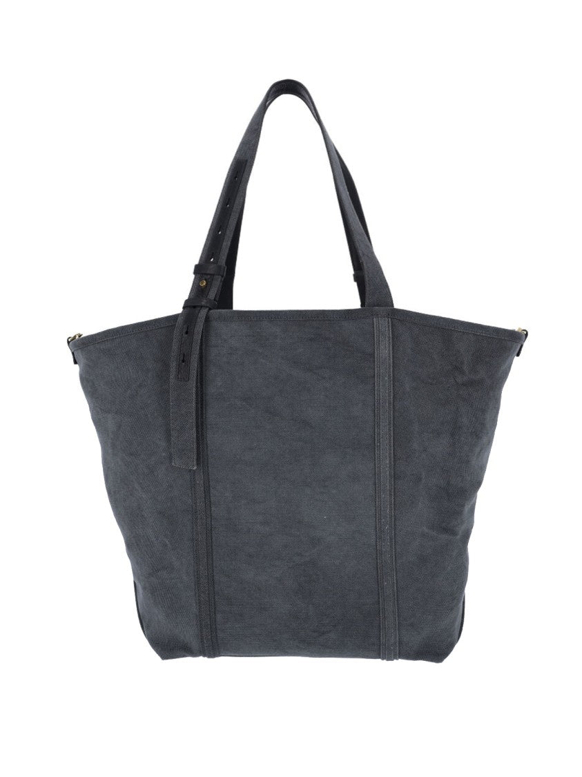 Golden Goose Tote Bag With Braided Leather Strap