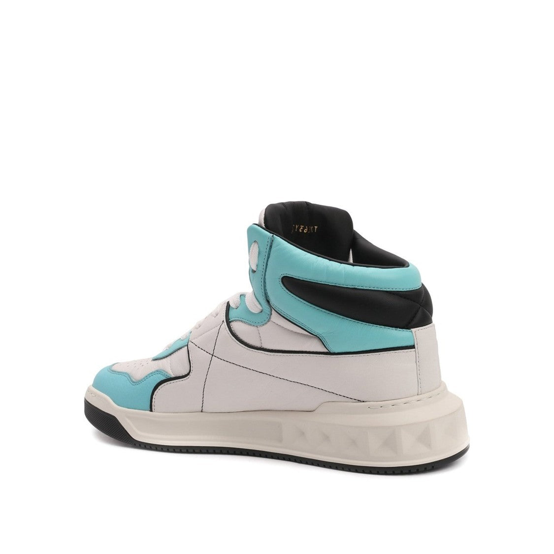 Valentino White One-Stud Sneakers