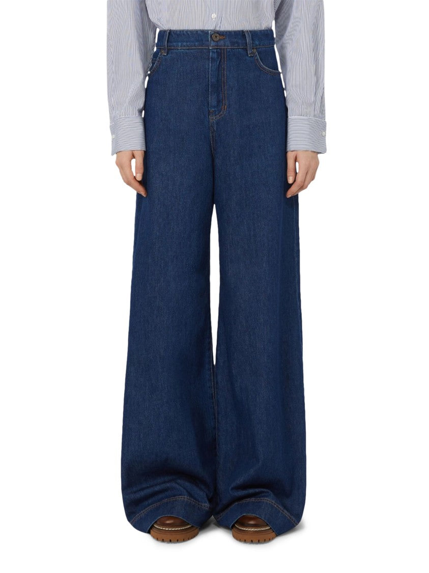 Max Mara Tailored Straight-Leg Trousers With Structured Waistband