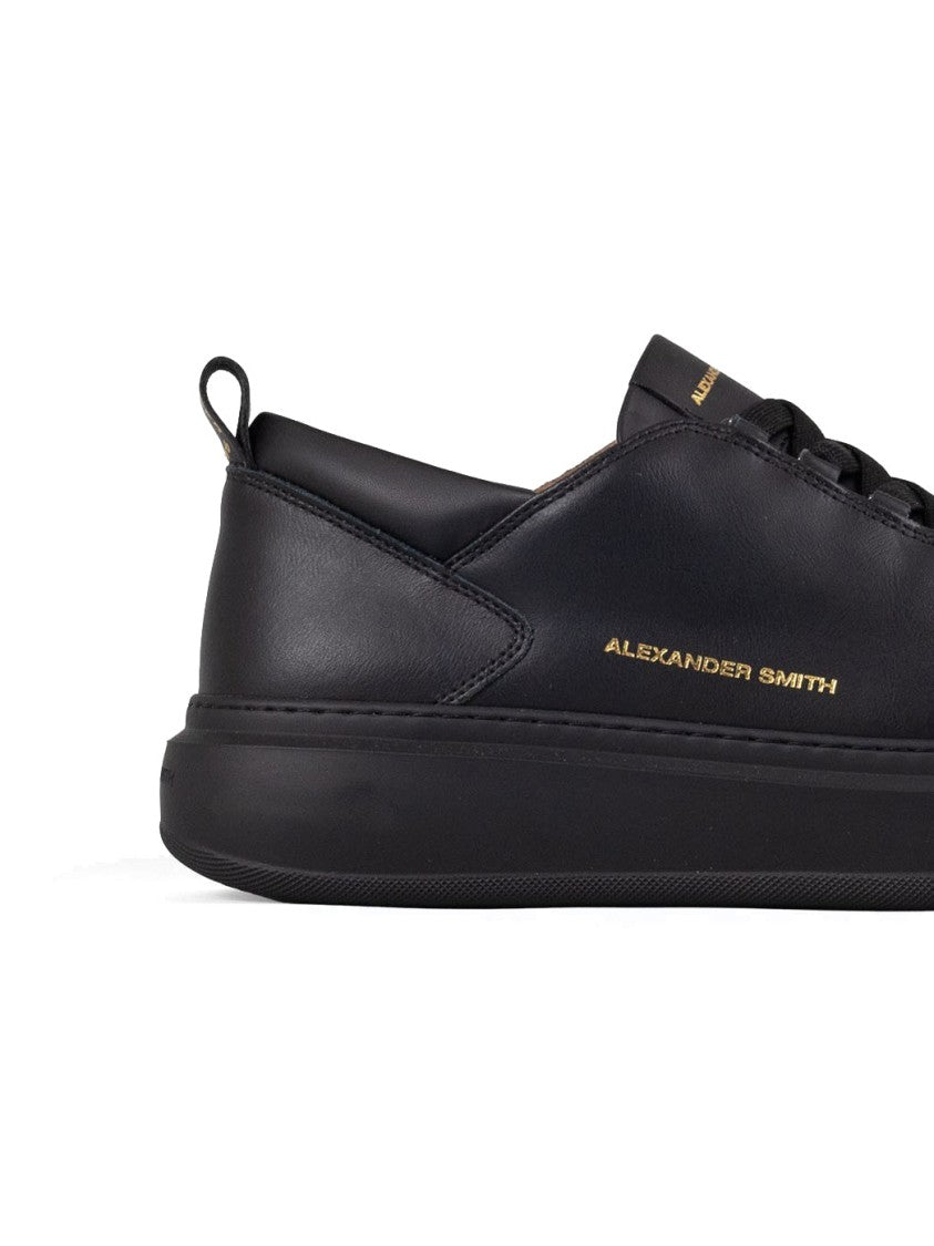 Alexander Smith Black Trainers With Cushioned Sole