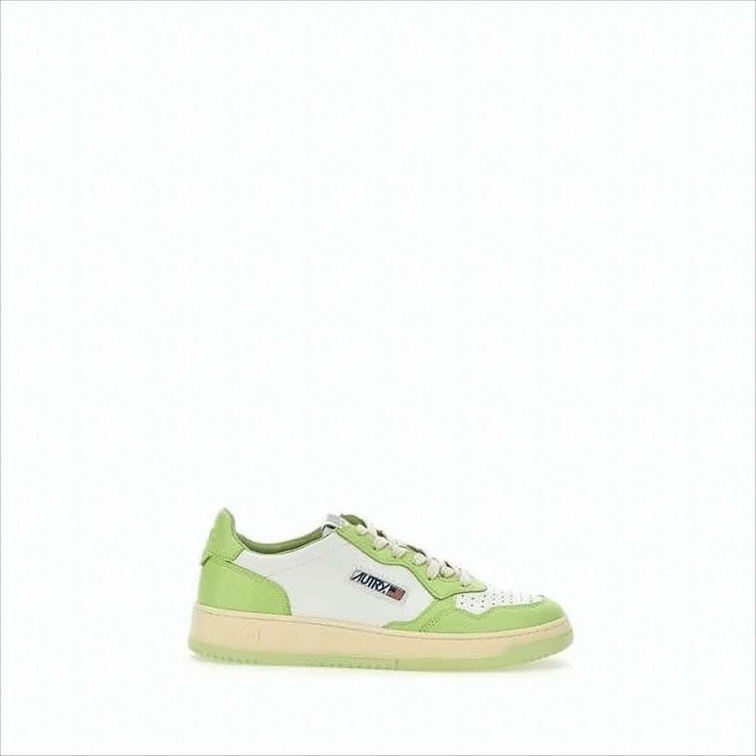 Autry Low-Top Sneakers With Perforated Toe Box And Leather Panels