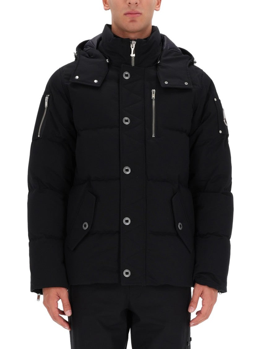 Moose Knuckles Padded Black Jacket