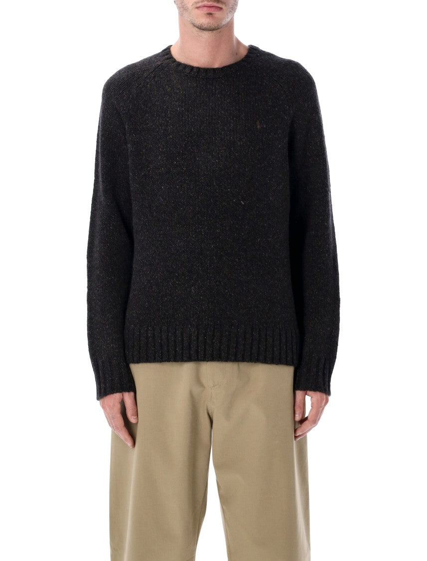 Polo Ralph Lauren Donegal Knit Crewneck Sweater With Textured Design
