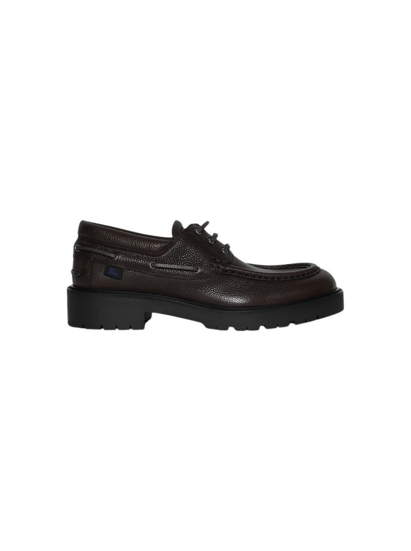 Burberry Raft Boat Shoes Log