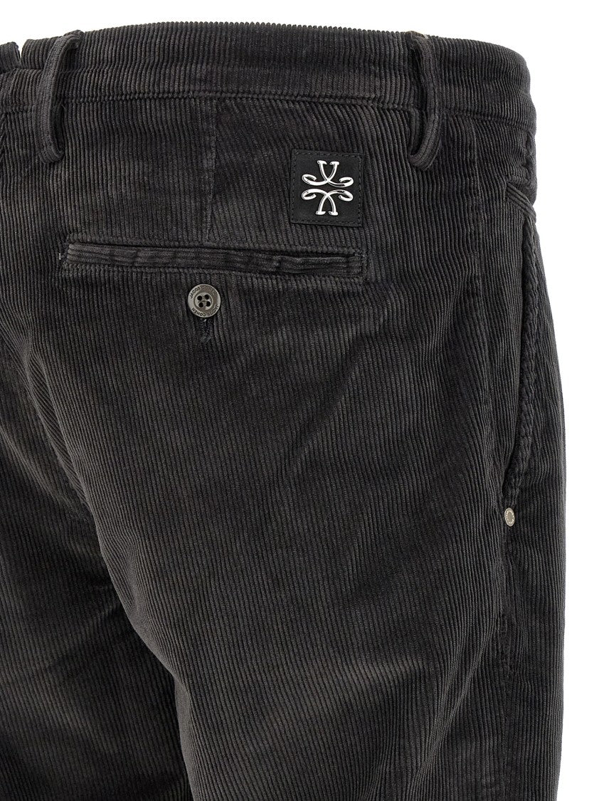 Jacob Cohen Slim-Fit Corduroy Pants With Medium Waist