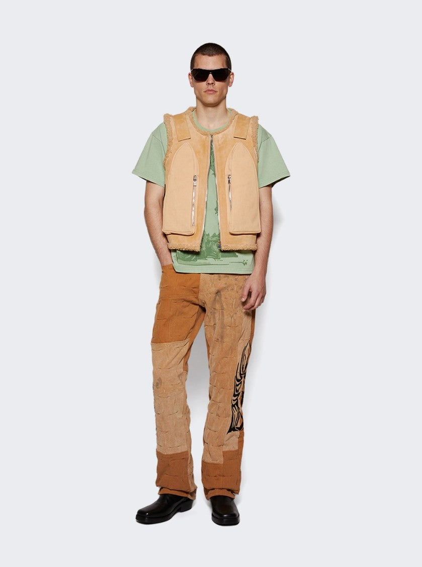 Who Decides War Bullet Point Vest Tan