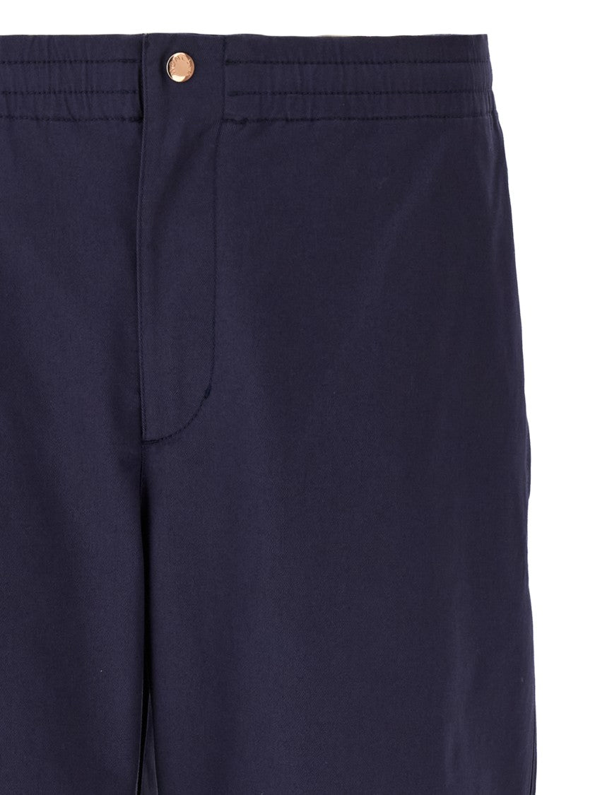 Moncler Genius Wide-Leg Cotton Blend Pants