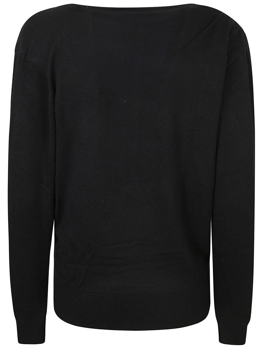 Isabel Marant Relaxed Fit Sweater With Wide Neckline