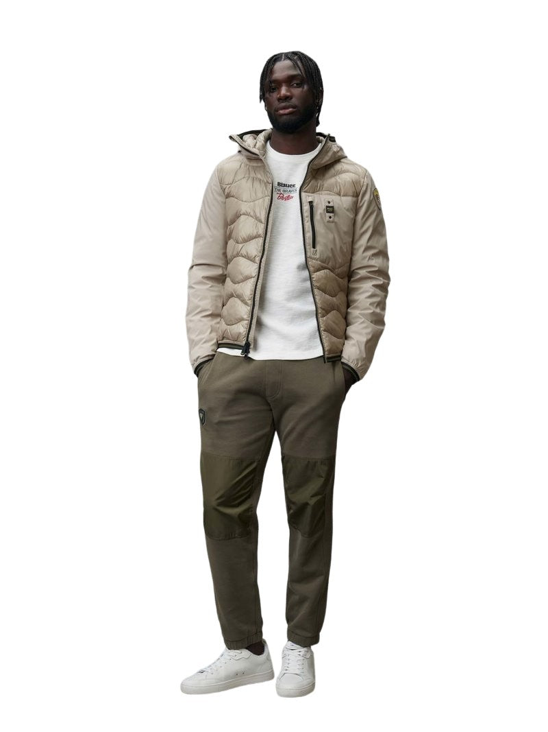 Blauer Beige Down Jacket With Hood