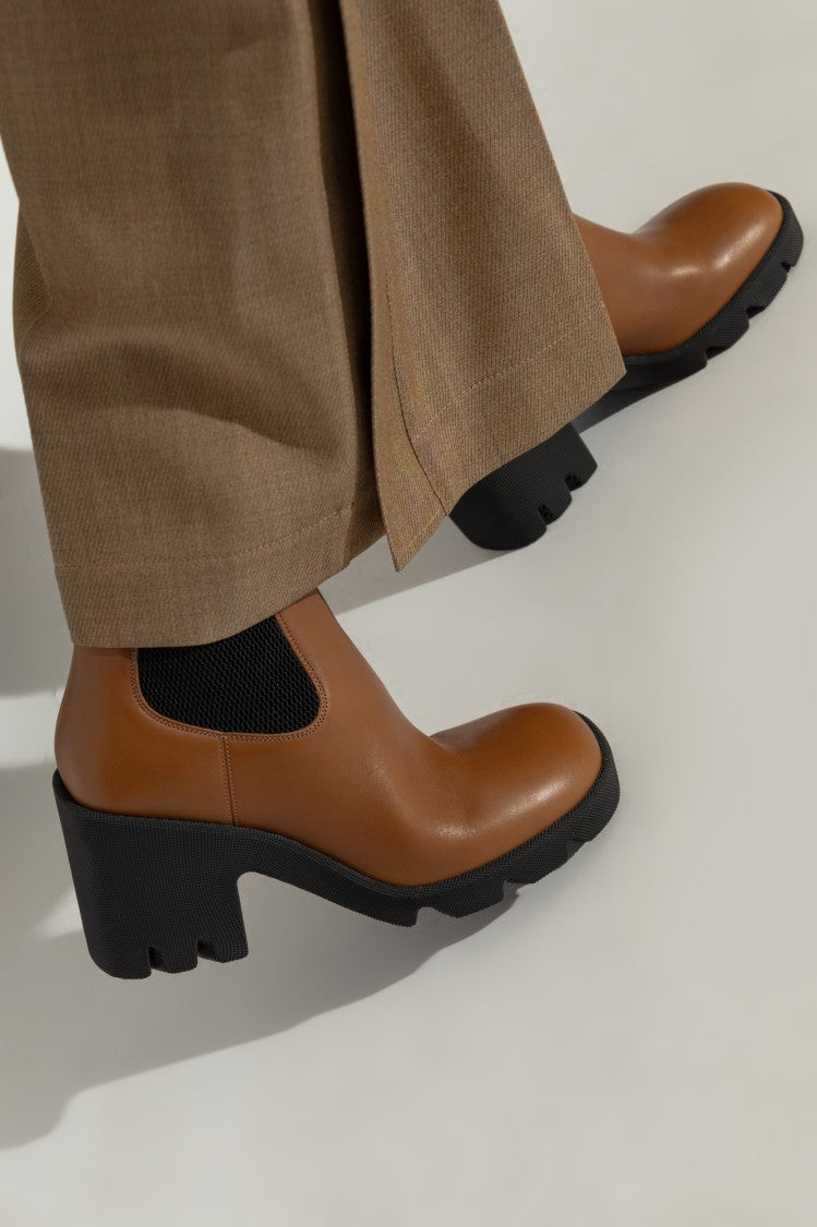 Burberry Chelsea' Platform Boots