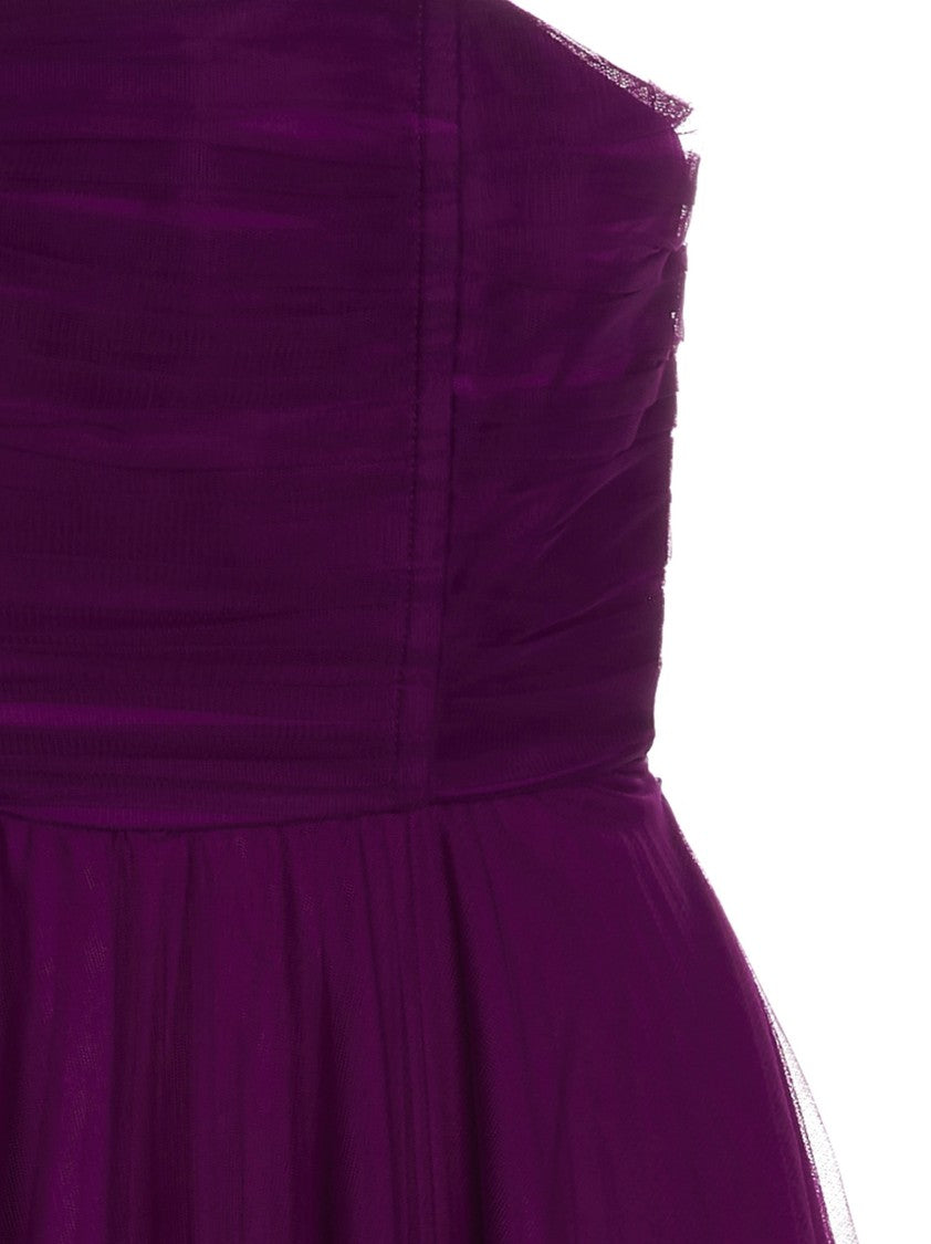 19:13 Dresscode Long Tulle Dress With Pleated Skirt