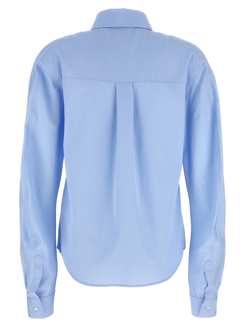 Dsquared2 Cotton Poplin Shirt With Classic Collar