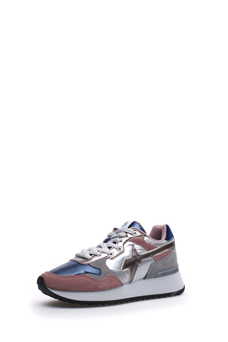 W6yz Technical Fabric And Eco Leather Sneaker