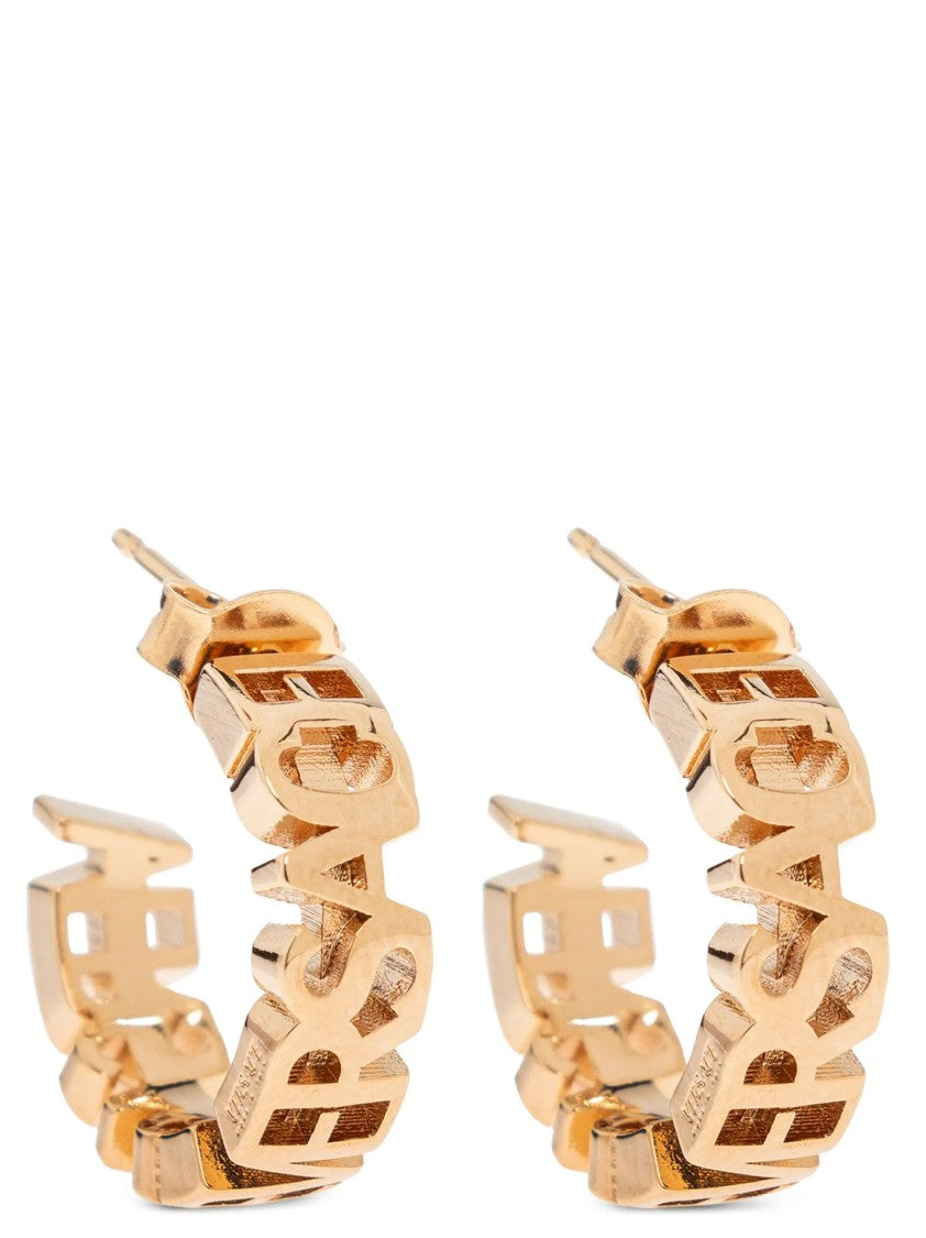 Versace ' Logo' Earrings