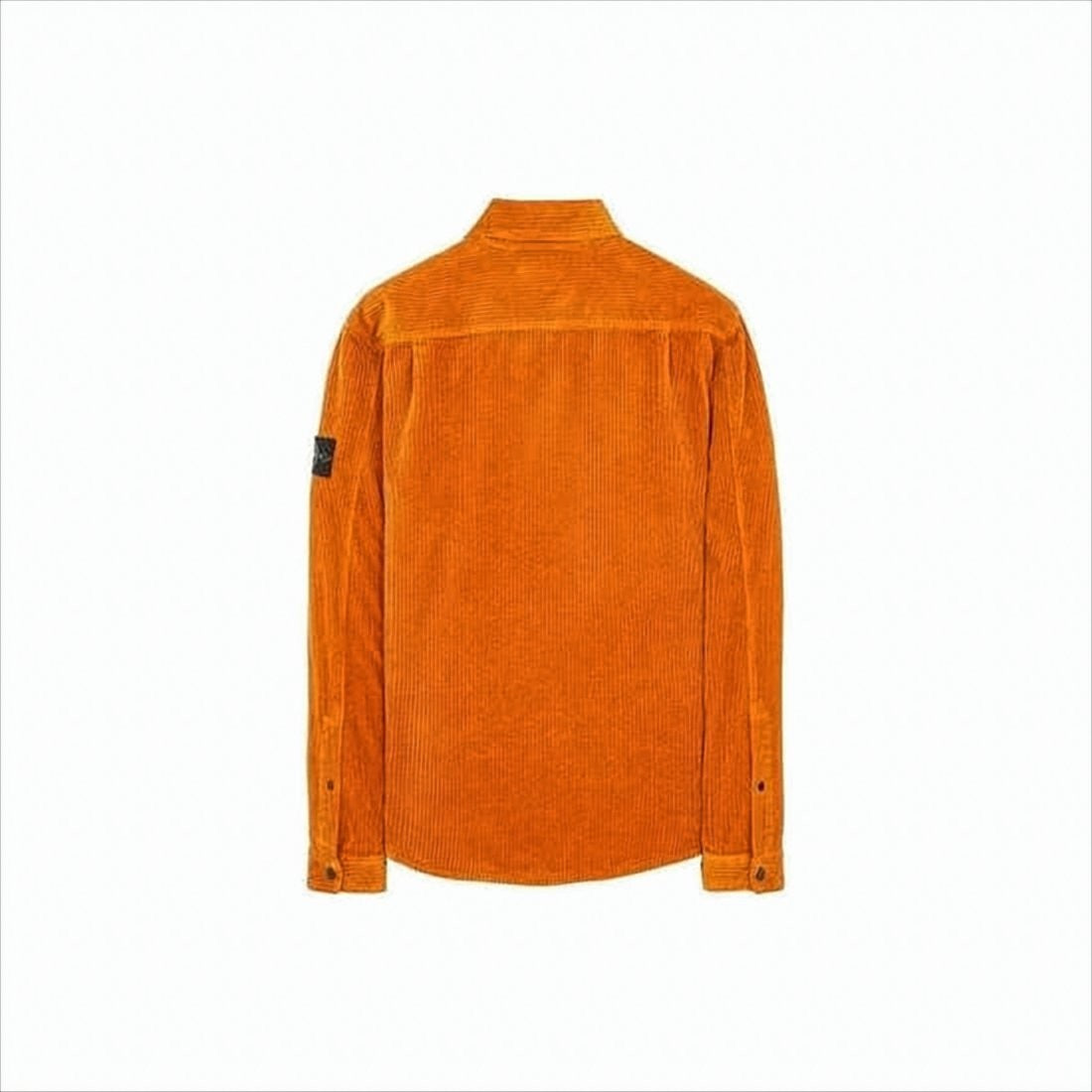 Stone Island Corduroy Jacket With Button-Up Front
