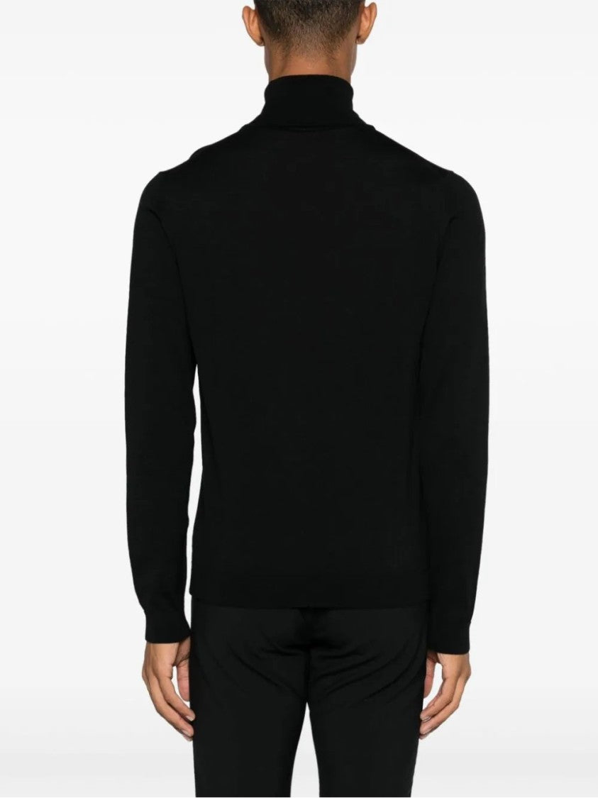 Roberto Collina Fitted Merino Wool Sweater